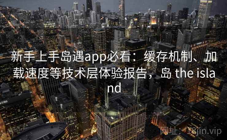 新手上手岛遇app必看：缓存机制、加载速度等技术层体验报告，岛 the island